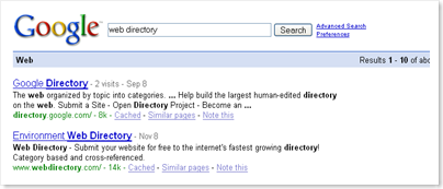 google-web-directory